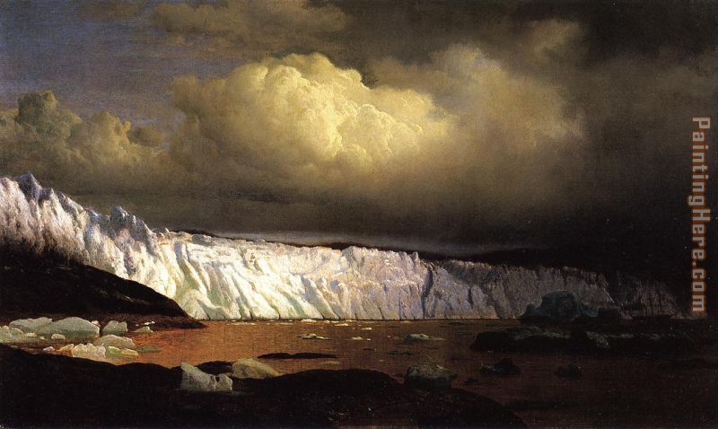 William Bradford View of Sermitsialik Glacier